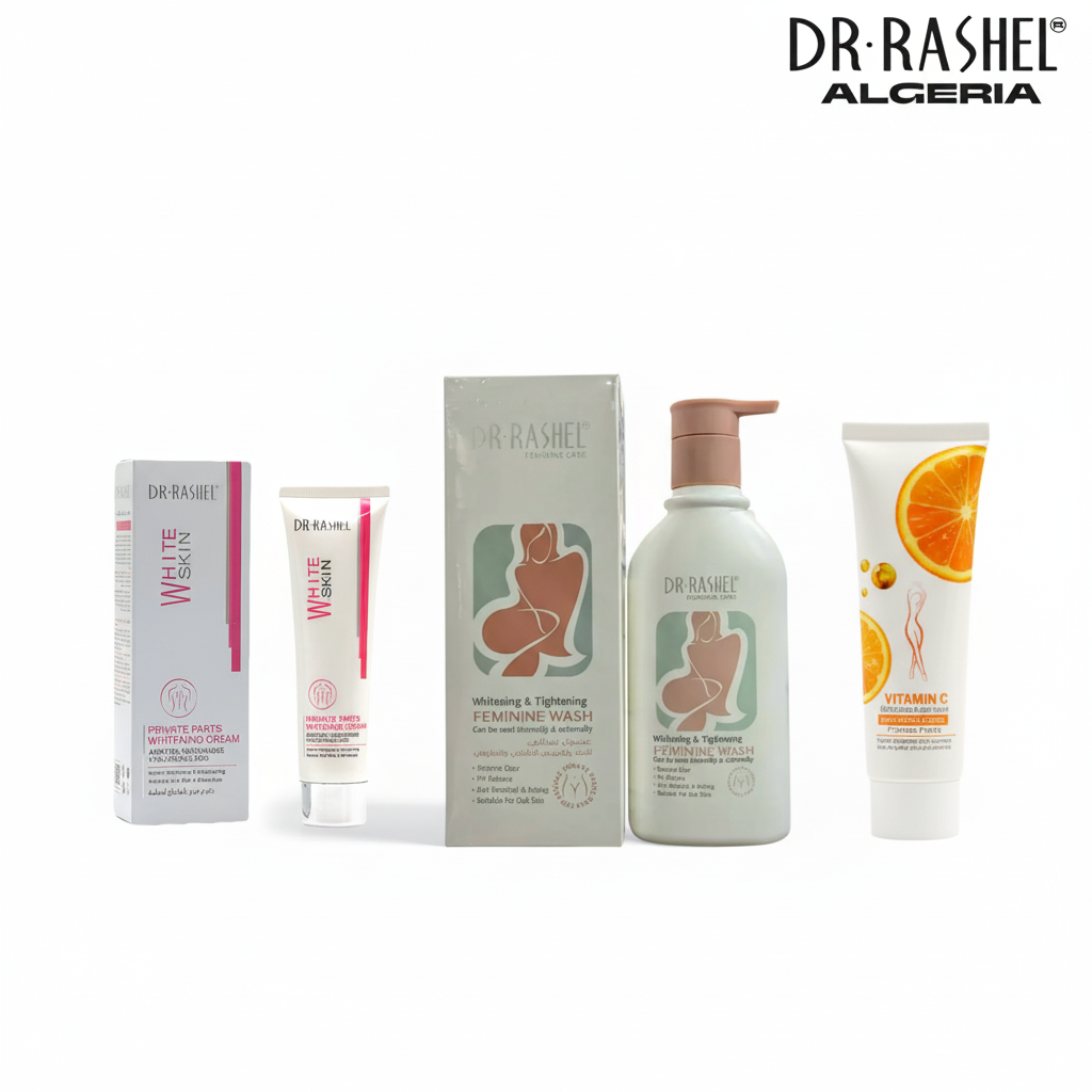 DR. RASHEL: مجموعة العناية والتفتيح الفائق للمناطق الحساسة (DRL-1700-1813-1510)